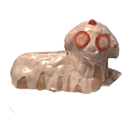 Zuckergusserdbeerlamm